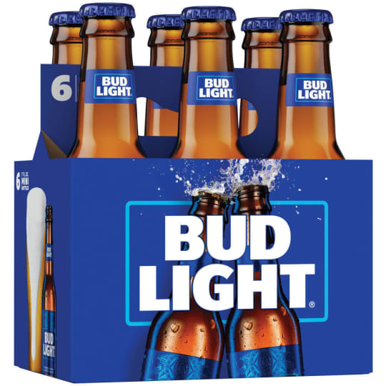 Bud Light Beer - 6 bottles / 7oz - The light-bodied beer features a fresh, clean and subtle hop aroma, delicate malt sweetness and a crisp finish that delivers the ultimate refreshment.
