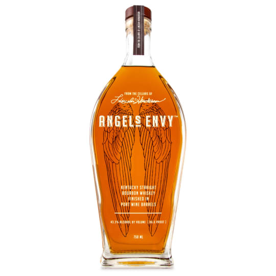 Angel's Envy Kentucky Finished In Port Barrel Bourbon Whiskey - 750mL Angel's Envy Kentucky Finished In Port Barrel Bourbon Whiskey - 750mL - Angel's Envy Kentucky Straight Bourbon is finished in port wine casks for an award-winning spirit. We use 60-gallon ruby port barrels made from French oak and imported directly from Portugal. This creates a whiskey of unprecedented smoothness, sweetness and balance.