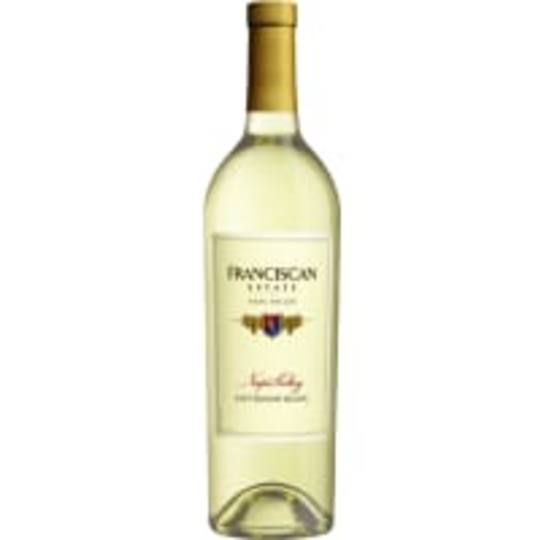 Franciscan Estate Sauvignon Blanc - 750ml - Franciscan Sauvignon Blanc features bold and bright aromas, with notes of grapefruit and guava. This white wine taste of lime and pear with subtle minerality, giving way to a clean finish.