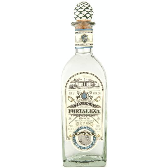Fortaleza Blanco Tequila-750ml - Mexico- Produced and bottled on a family estate located in Tequila, Jalisco, Mexico using the traditional processes started 125 years ago. Silky on the tongue, piquantly herbal and floral on the palate, and has a bit of peppery spice on the finish.