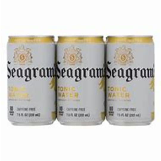 Seagram's Tonic Water 6 x 7.5oz Cans Delivery in Brooklyn, NY Thrifty Beverage Center