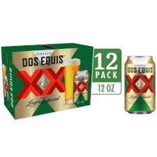 Dos Equis Lager 12 x 12oz Cans - 