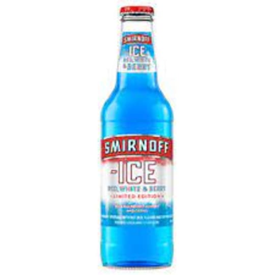 Red, White & Berry Smirnoff 4 / 6 Packs 12oz Bottles - 4.5% ABV.