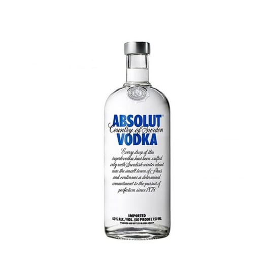 ABSOLUT REGULAR 750ML - Gift Set