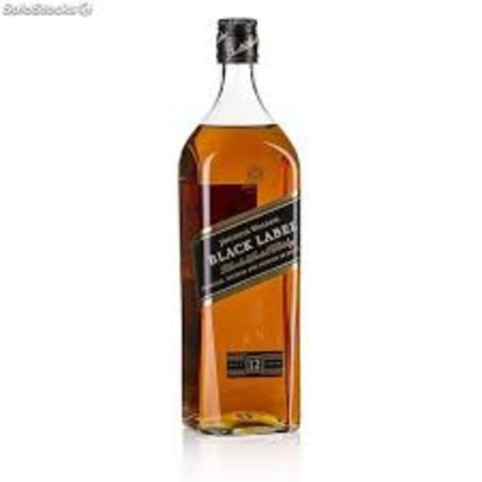 Johnnie Walker Black Label 1.00L - Blended Scotch Whisky. 12yr.