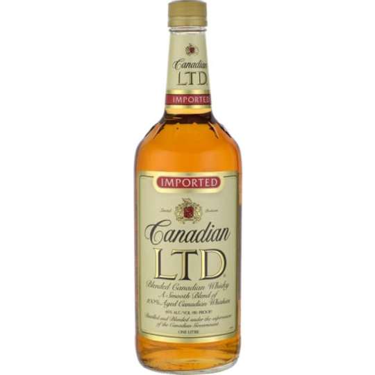 LTD 1.00L - Canadian Whisky.