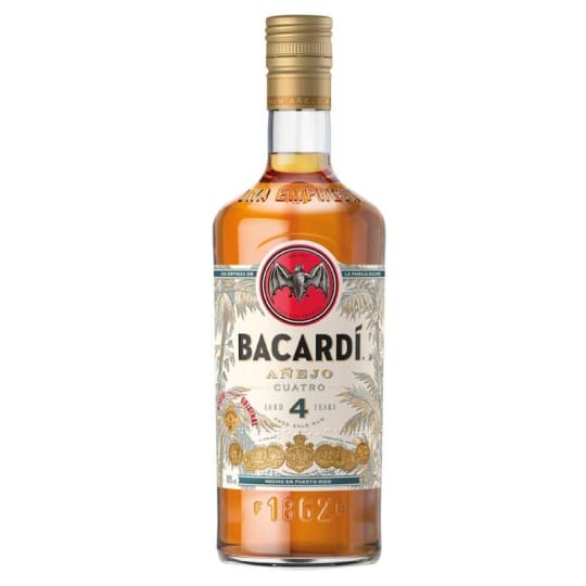 Bacardi 4yrs 750ml - Rum.