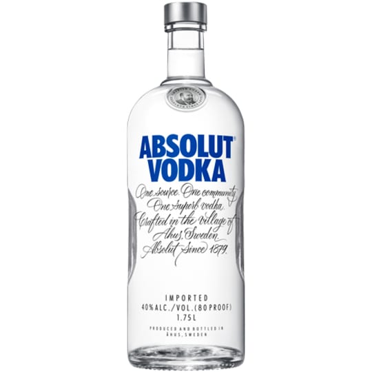 Absolut 80pf 1.75L - Vodka.