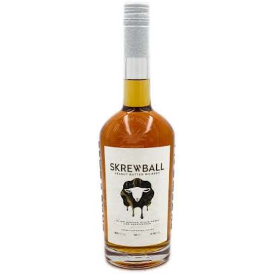 SkrewBall Peanut Butter 750ml - Peanut Butter Whiskey.