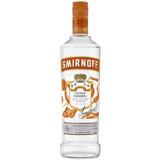 Smirnoff Kissed Caramel 750ml - Caramel Vodka.