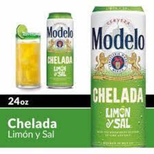 Modelo Chelada Limon Y Sal Single 24oz Can - 