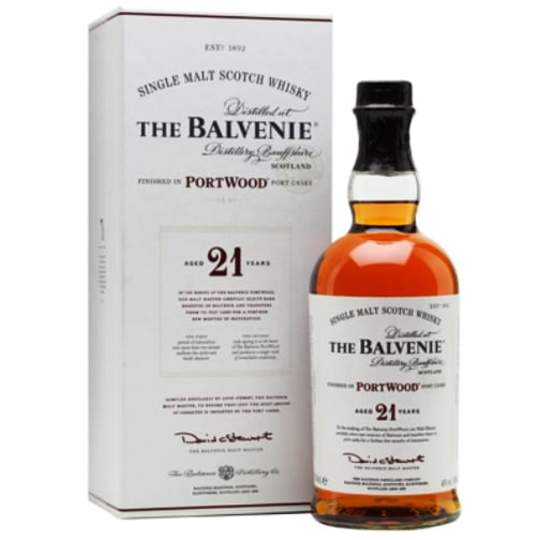 The Balvenie 21yr Port Wood 750ml - Single Malt Whisky