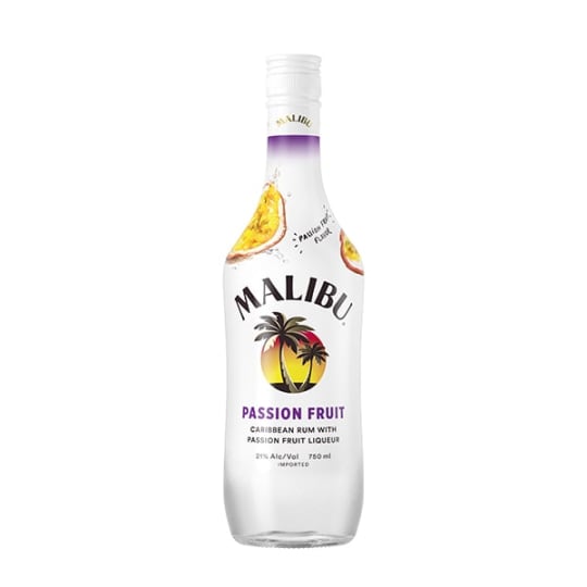 Malibu Passion Fruit 750ml - Passion Fruit Rum.