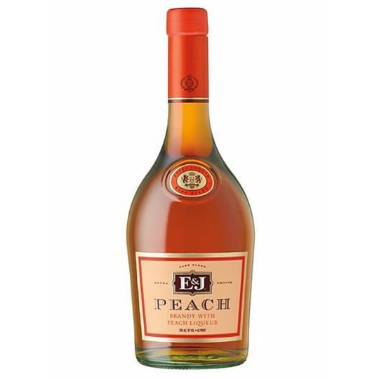 E&J Peach 750ml - Peach Brandy.