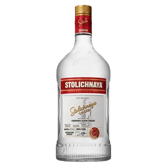 Stolichnaya 1.75L - Vodka.