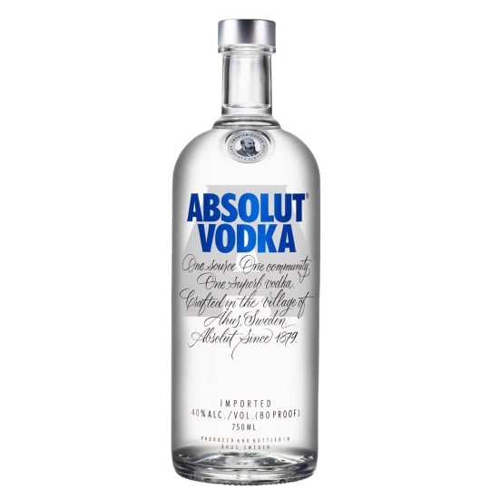 Absolut 80pf 750ml - Vodka.