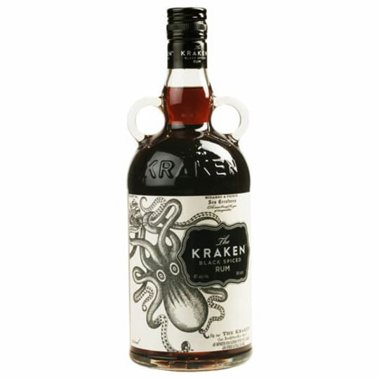 The Kraken Black Spiced 750ml - Spiced Rum.