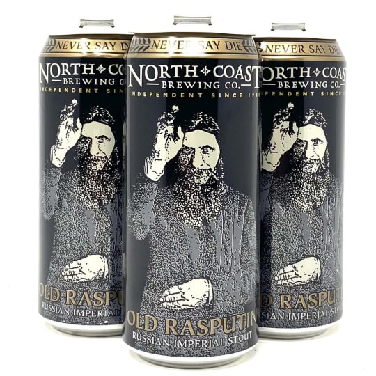 North Coast Old Rasputin Stout 12oz - 4pk bottles