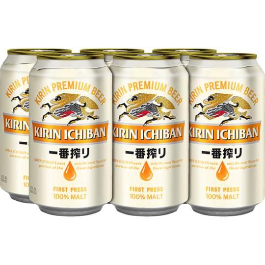 Kirin Ichiban 6pk can - 