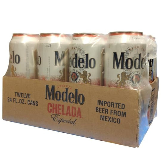 Modelo Chelada 24oz 12 Pack Cans - 