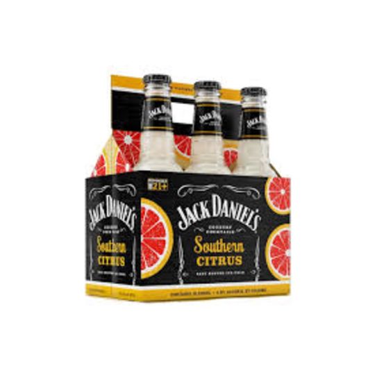 Jack Daniel's Country Cocktails Southern Citrus 6Pack 10oz Bottles Jack Daniel's Country Cocktails Southern Citrus 6Pack 10oz Bottles -