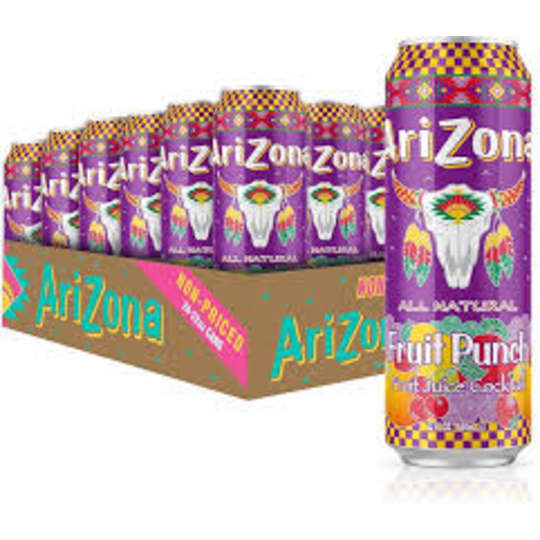 Arizona 20oz Fruit Punch 24 Pack Cans - 