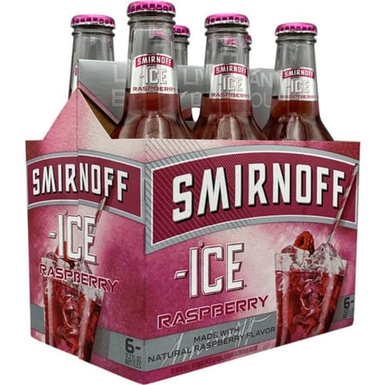 SMIRNOFF ICE RASPBERRY 6 PK - 