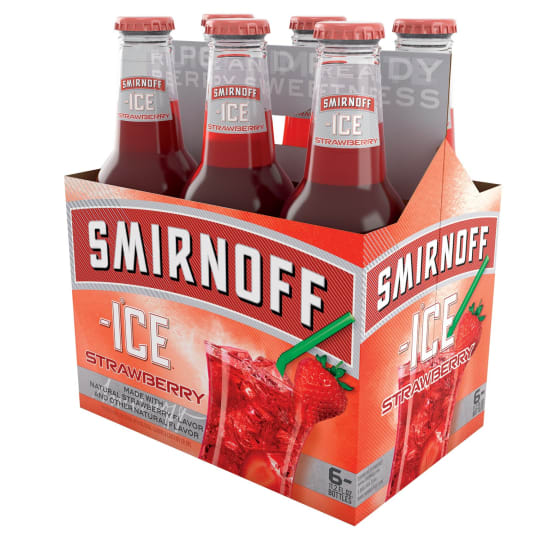 SMIRNOFF ICE STRAWBERRY 6 PK - 
