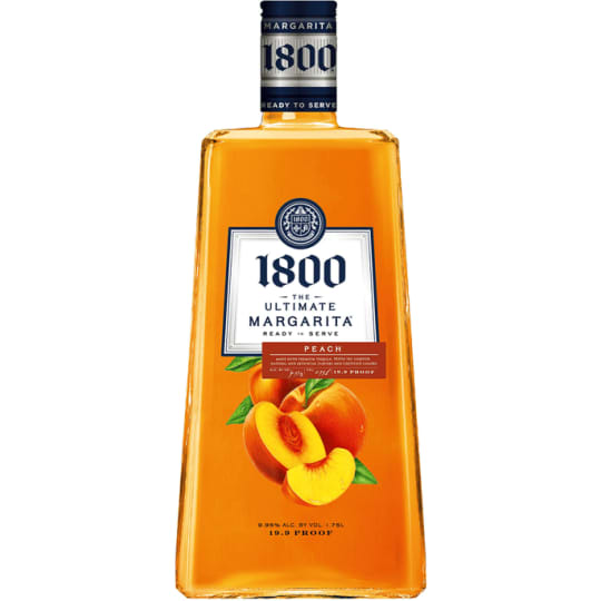 1800 ULTIMATE MARGARITA PEACH MARG 1.75L - 