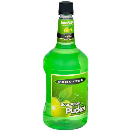 DEKUYPER SOUR APPLE PUCKER 1.75L - 