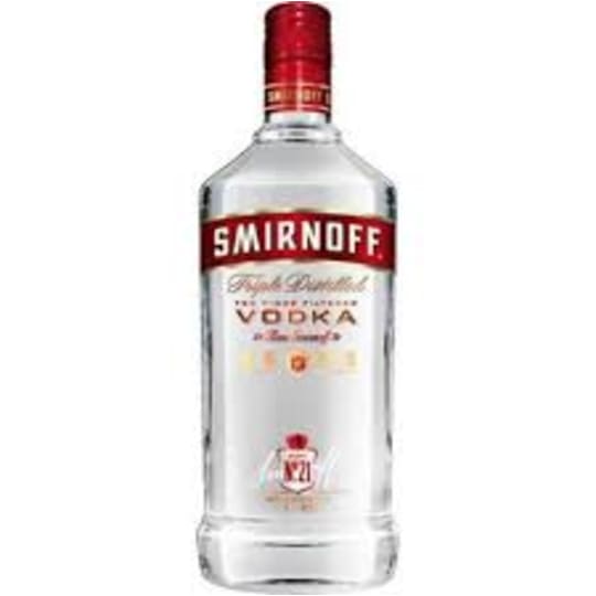 SMIRNOFF 80PR VODKA 1.75L - 