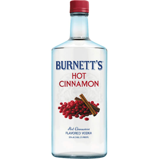 BURNETTS HOT CINNAMON 750ml - 