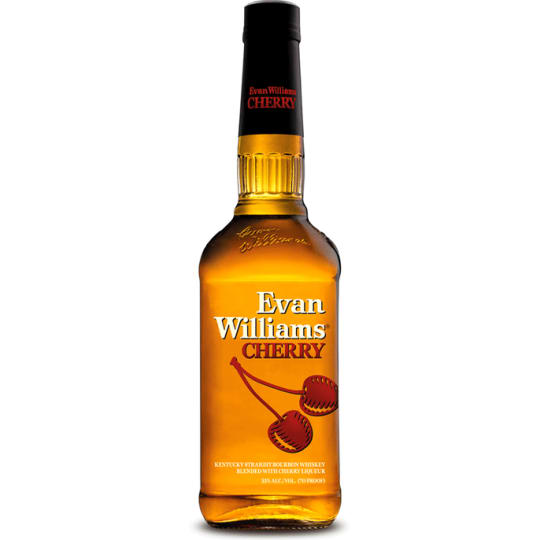 EVAN WILLIAMS CHERRY WHISKEY 750ml - 
