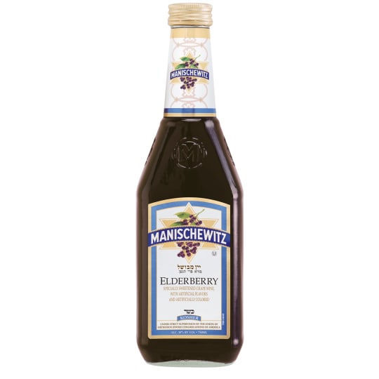 MANISCHEWITZ ELDERBERRY 750ml - 