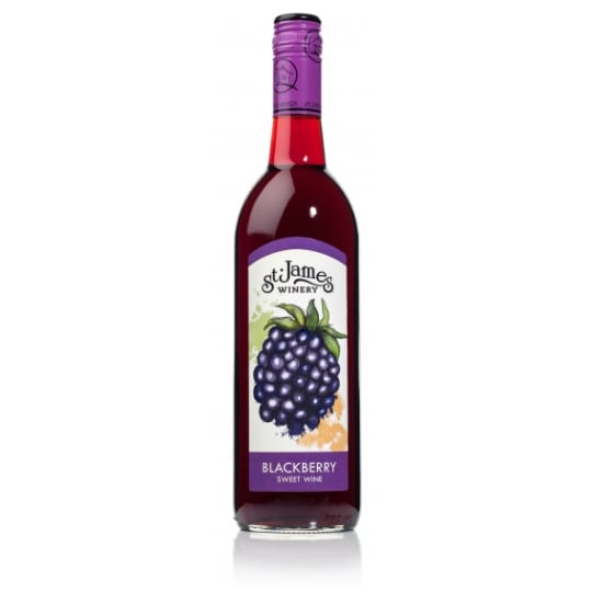 ST JAMES WINERY BLACKBERRY 750ml - 
