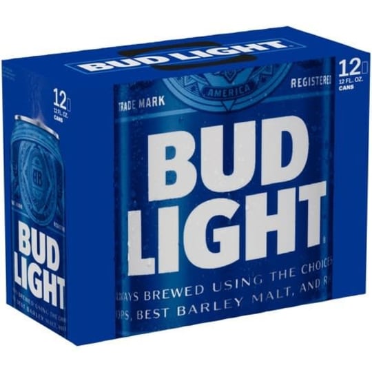 BUD LIGHT 12 PK CAN - 
