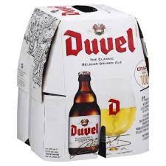 Duvel 4 Pack 12oz Bottles - 