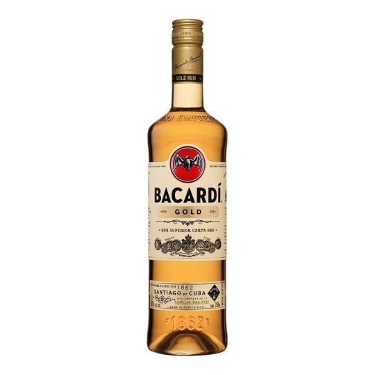 Bacardi Gold 750ml - Rum.