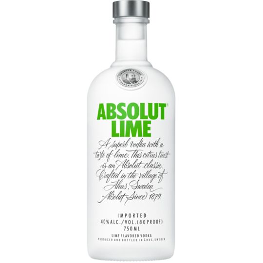 Absolut Lime 750ml - 