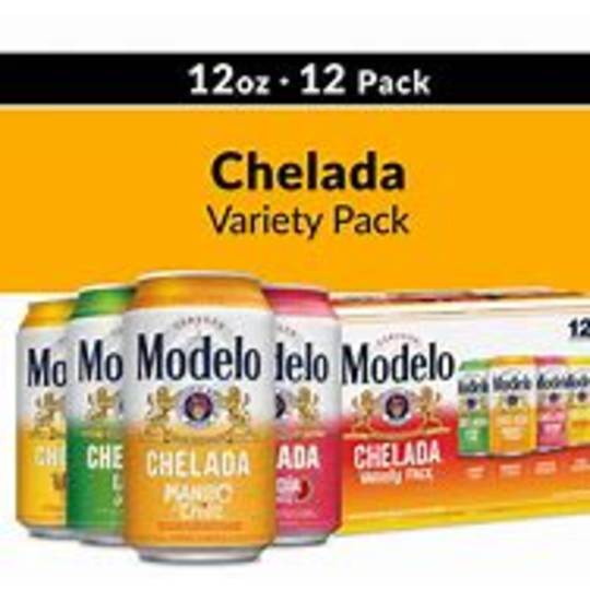 Modelo Chelada Variety Pack 12oz 12pack - 