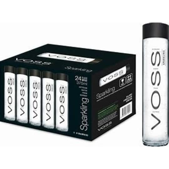 Voss 375ml Sparkling 24 Pack - 