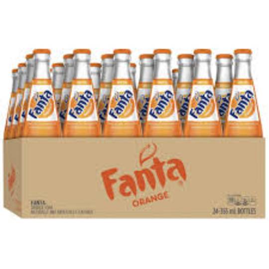 Mexican Fanta Glass 12oz 24Pack - 