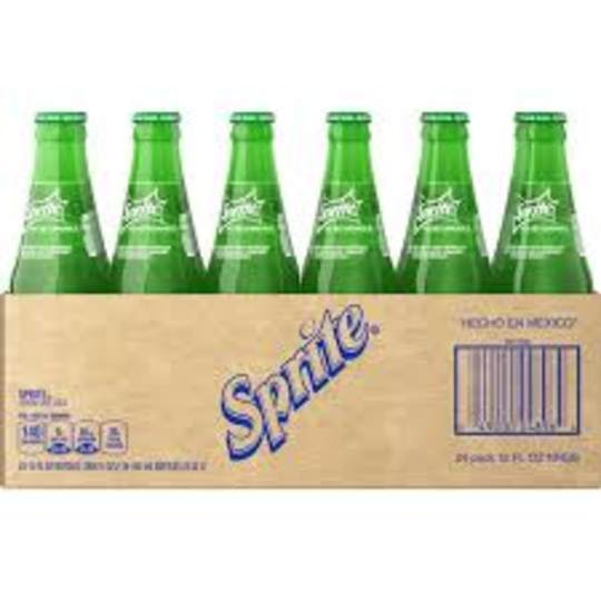Mexican Sprite Glass 12oz 24Pack - 