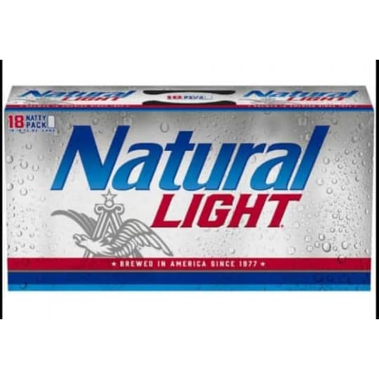 Natural Light 12oz can 12-pack - 