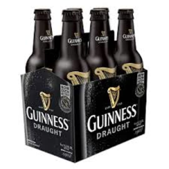 Guinness Draught Stout 6pk bottles - 