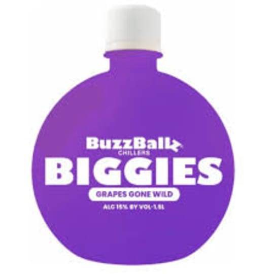 Buzz Ballz Biggies Grapes Gone Wild 1.75L - RTD.