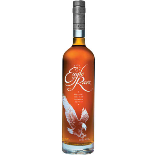 Eagle Rare 10 Year Old Kentucky Straight Bourbon Whiskey - 750mL - Aged for a minimum of ten years, this Kentucky straight bourbon was named the Best Bourbon at the 2013 International Wine and Spirits Competition and won a Gold Medal at the World Whisky Masters in 2017.