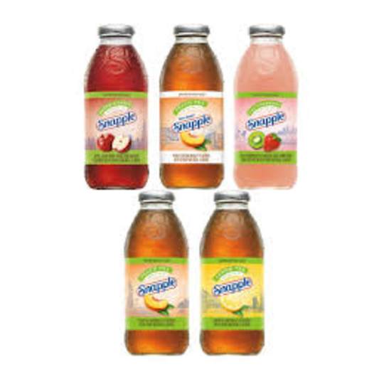 Snapple 12 Pack Glass Zero Sugar Peach - 