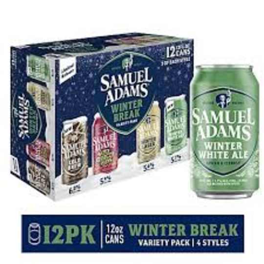 *Seasonal* Sam Adams Winter Break Variety Pack 12 Pack - 