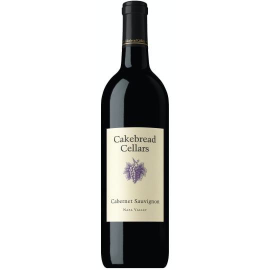 Cakebread Cabernet Sauvignon - 750mL - James Suckling-Napa Valley, California - ""Ripe plums and blackberries with some coca-nib, vanilla, bread-crust and smoke notes. Full-bodied with velvety tannins, deep fruit and bright acidity. Tight and reserved, yet juicy, with a long finish. Approachable now...""